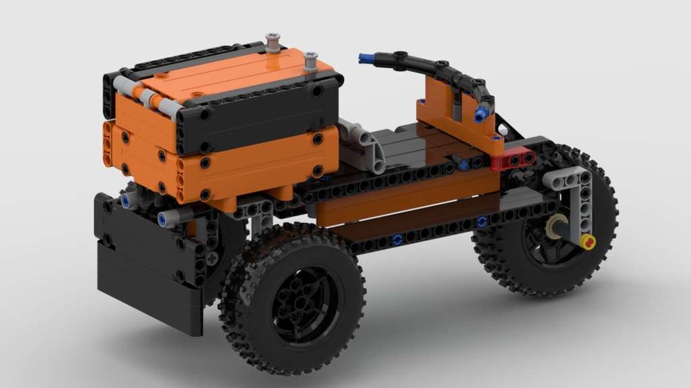 Lego 42126 motorcycle alternate build