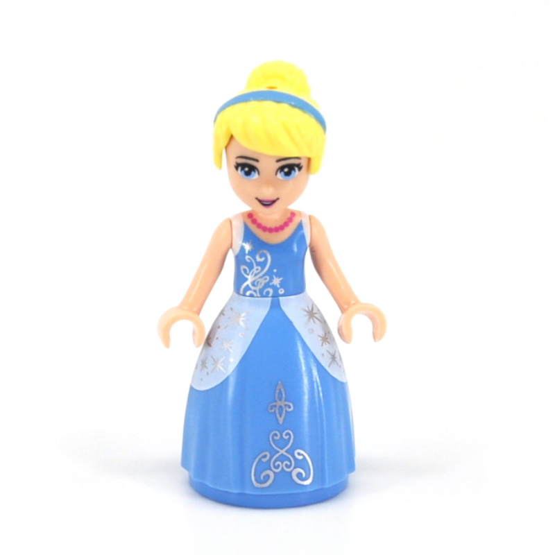 Lego Cinderella - Bright Light Blue Ball Gown