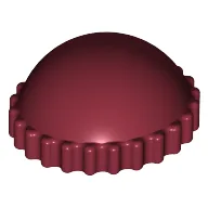 Knitted Cap / Dark Red
