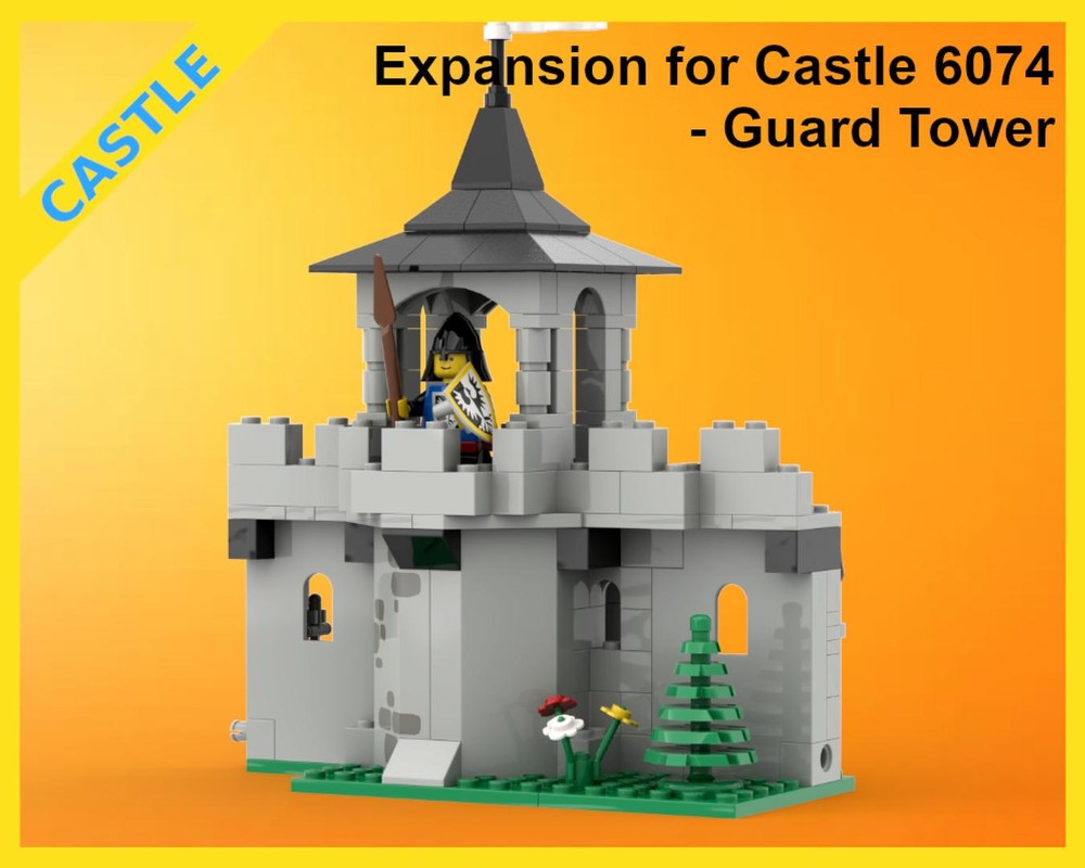 Lego Classic Castle Expansion - 6074 - Guard Tower