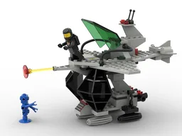 Space, 6891 - Gamma V Laser Craft alternate build