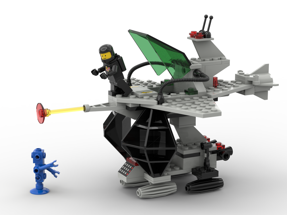 Lego Space, 6891 - Gamma V Laser Craft alternate build
