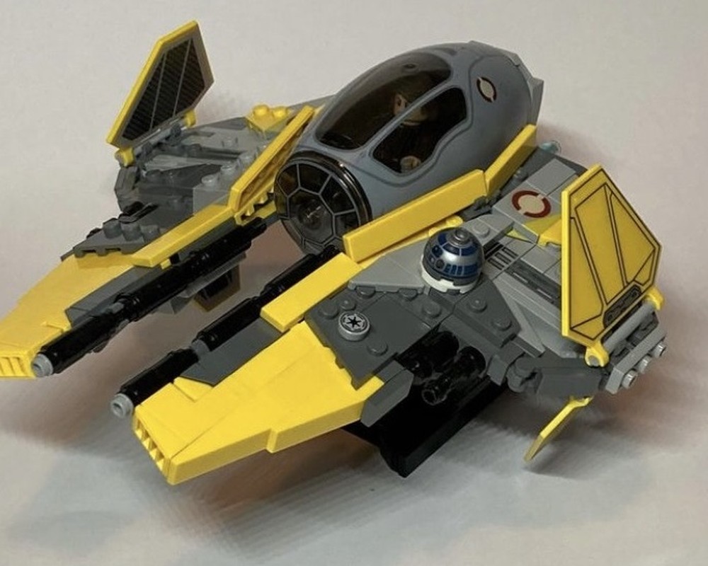 Lego Anakin's Interceptor (yellow)