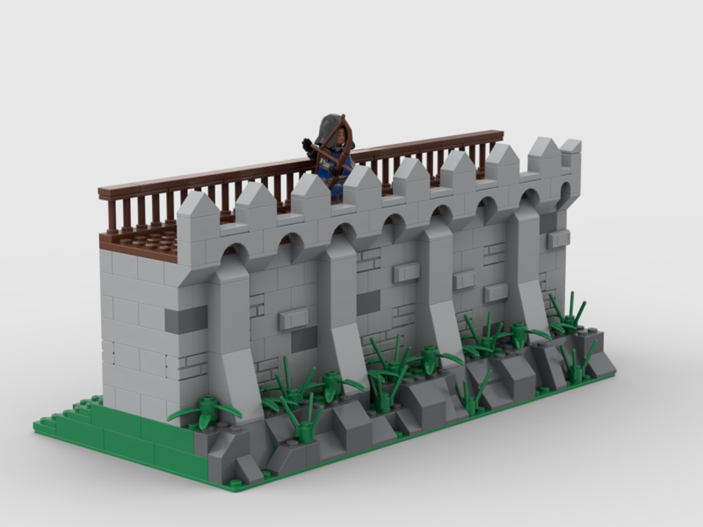 Lego Simple Castle Wall Element