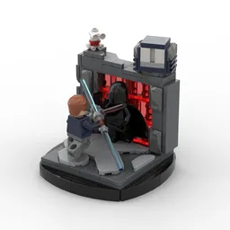 Cal Kestis vs. The Second Sister Diorama