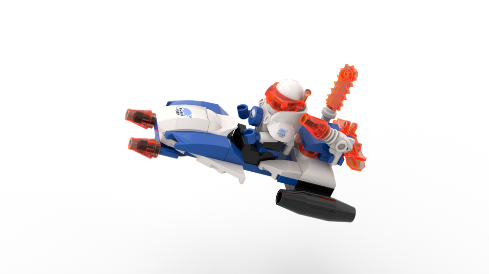 Lego MOCturnal Ice Planet 2002 REDUX: Ice Scooter