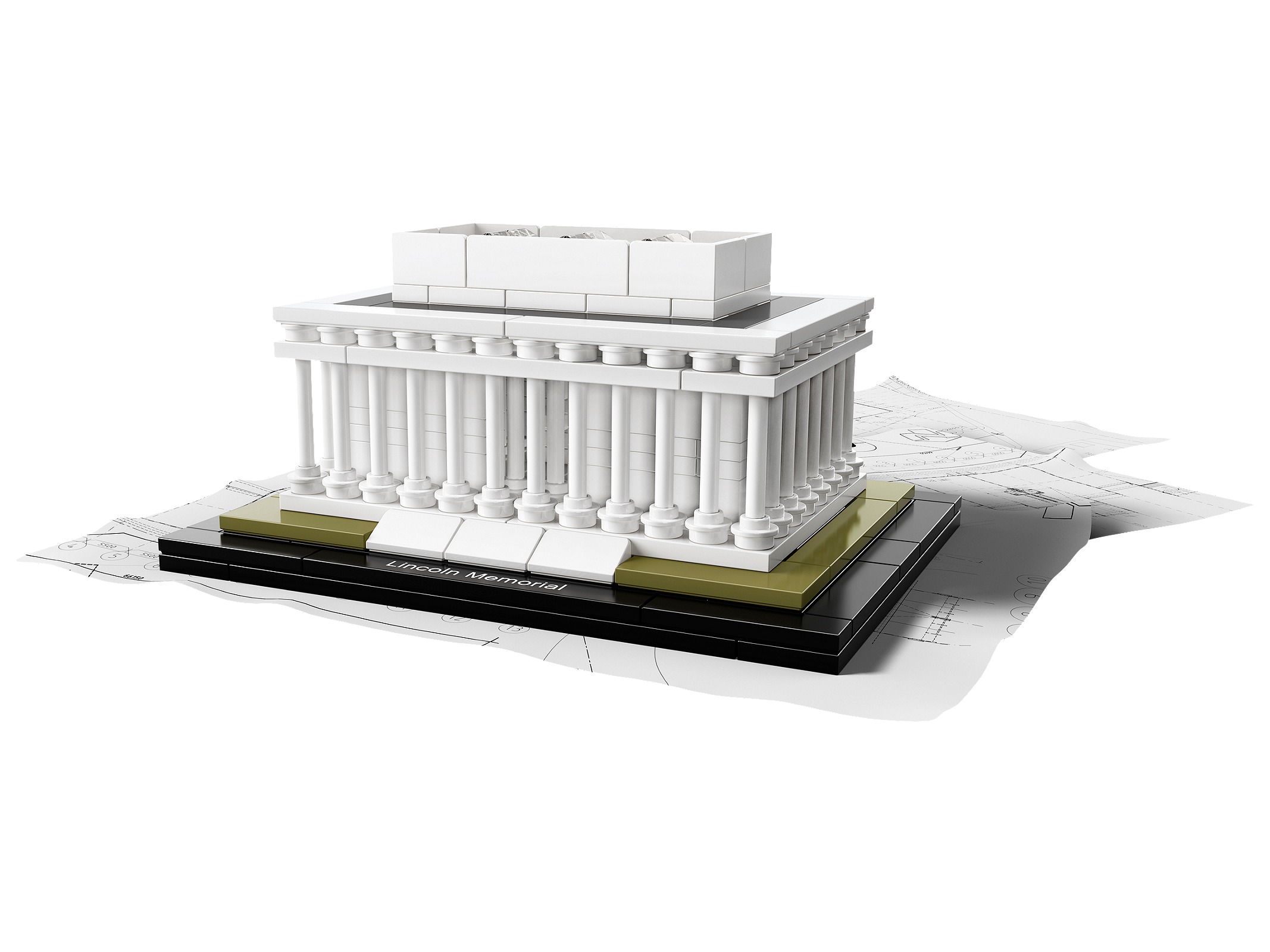 Lego Lincoln Memorial