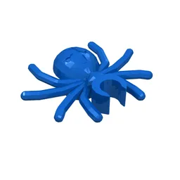 Insect, Spider / Blue