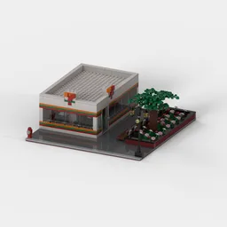 7-11 and Flower Bed Mini Modular
