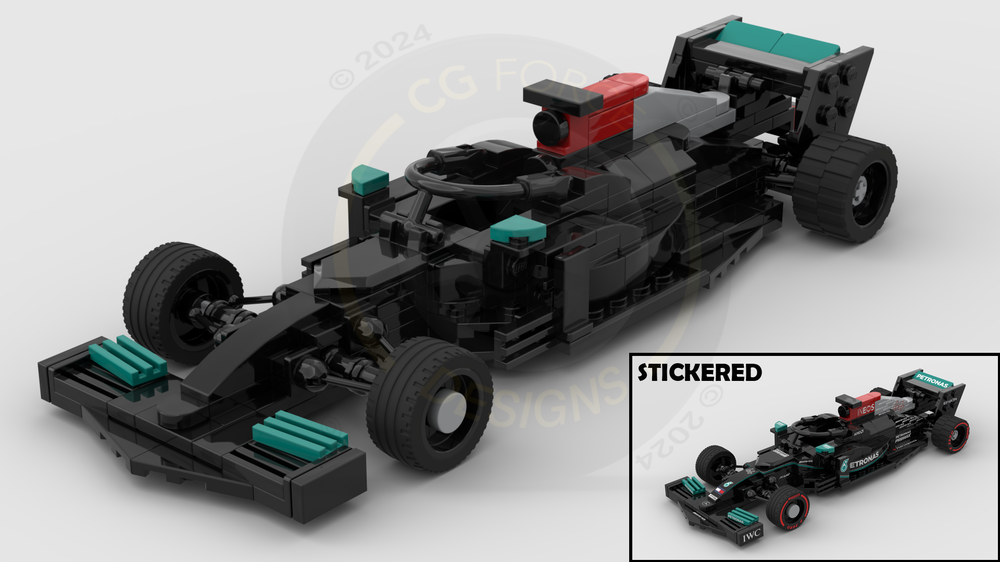 Lego F1 Mercedes W12