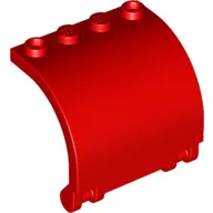 Panel 3 x 4 x 3 Curved / Red