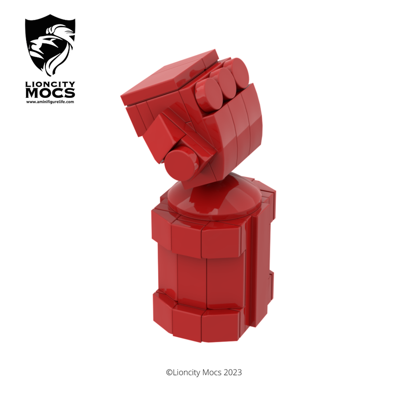 Lego Hellboy's Right Hand of Doom Mini MOC
