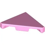 Tile 45° Cut 2 x 2 (Triangle) / Bright Pink