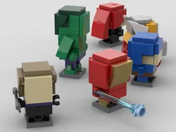 Mini Brickheadz - Avengers