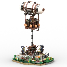 Guard Balloon at the Dwarven Lookout