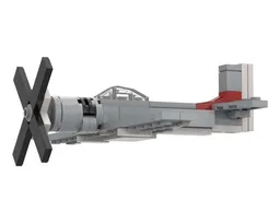 Douglas A-1 Skyraider (1/110 scale)