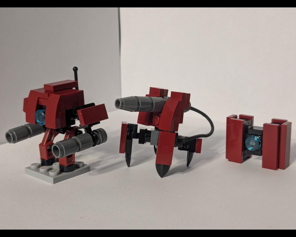 Lego Into the Breach - Flame Behemoths