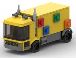 LEGO delivery truck