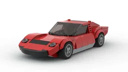 1966 Lamborghini Miura P400 red