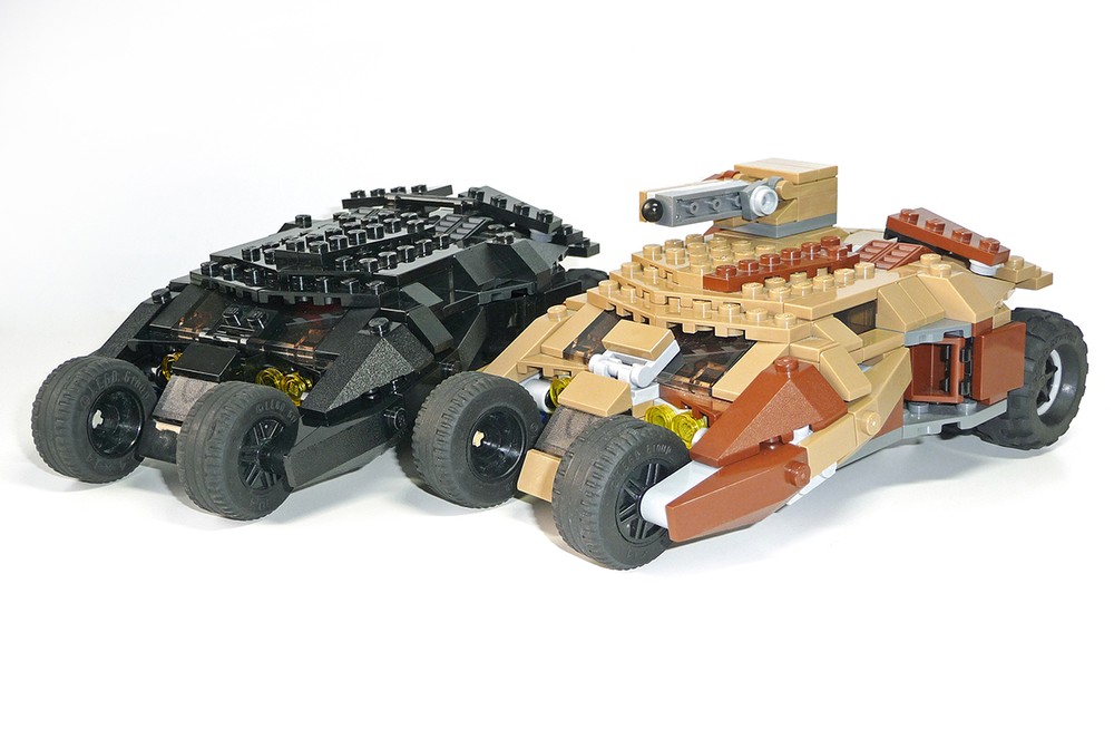 Lego Batman and Bane Tumbler Duo