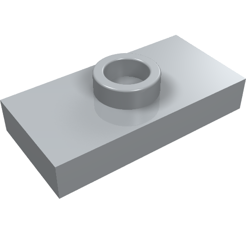 Lego Plate Special 1 x 2 with 1 Stud with Groove (Jumper)