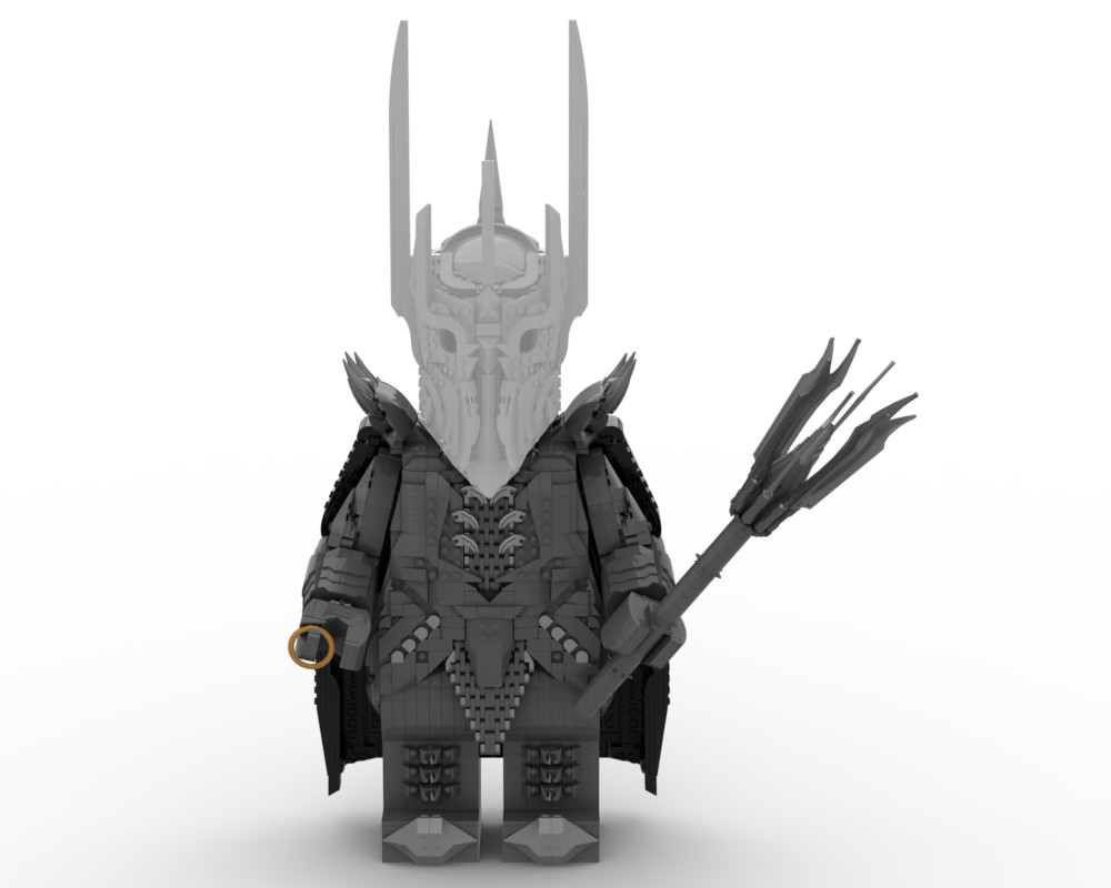 Lego The Lord of the Ring - Sauron megafigure (fits the official Lego helmet)