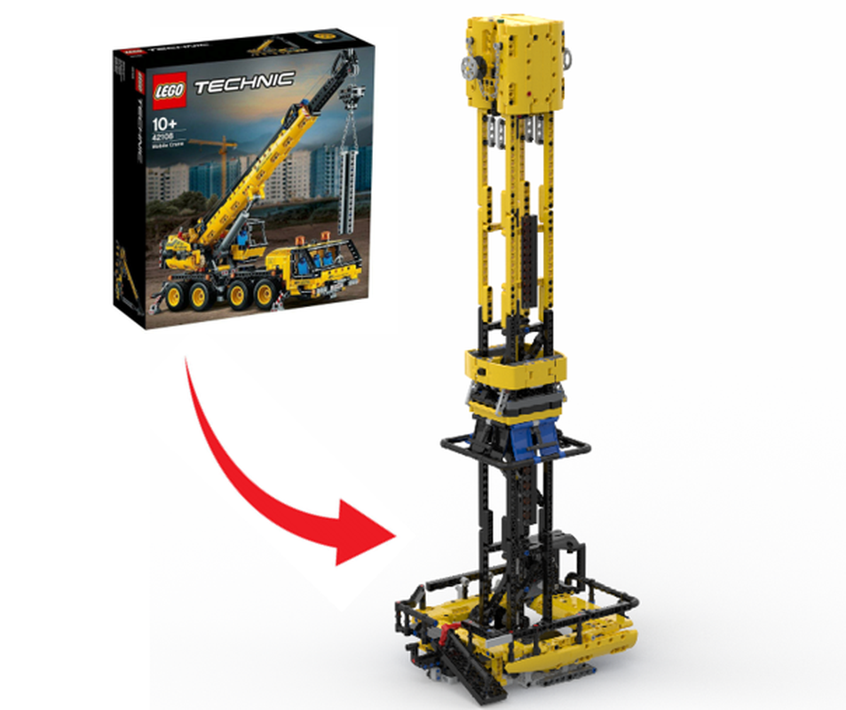 Lego 42108 Drop Tower *WORKING*