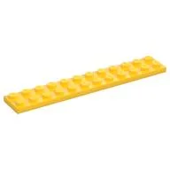 Plate 2 x 12 / Yellow