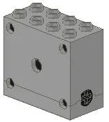 Technic Gearbox 2 x 4 x 3