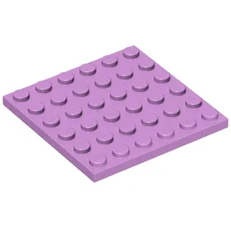 Plate 6 x 6 / Medium Lavender