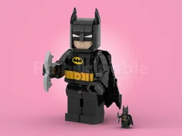 Bat-man (Up scaled minifigure)