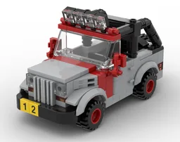 Jurassic Park staff jeep