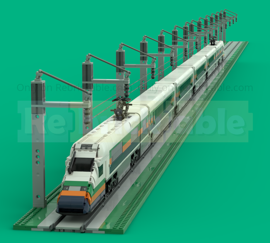 Lego Fast Passenger Train