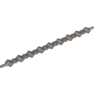 Large Figure Weapon Ammo, Flexible Ammunition Belt / Flat Silver