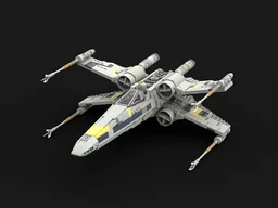 Blue Leader T-65 x wing starfighter
