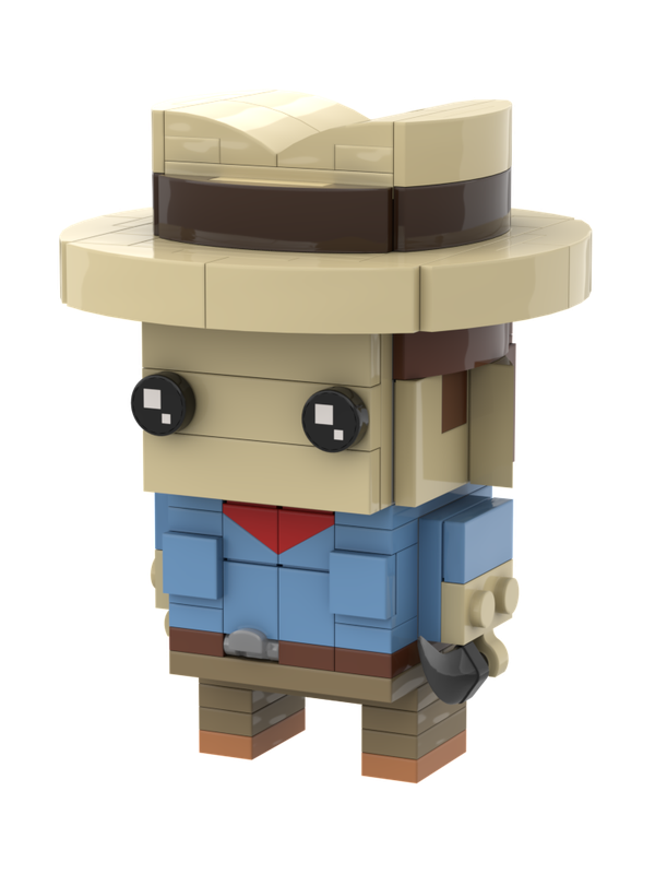 Lego Alan Grant (Jurassic Park) Brickheadz