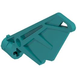 Large Figure Wing, Small / Dark Turquoise