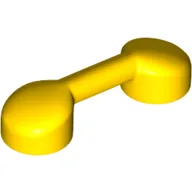 Bar 1 x 3 (Radio Handle, Phone Handset) / Yellow
