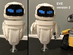 EVE from WALL-E - Lego Ideas Scale