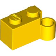 Lego Hinge Brick 1 x 4 [Lower] / Yellow