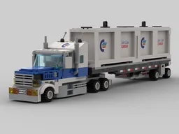 Color Line Container Lorry