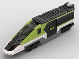 Express Passenger Train Control Car