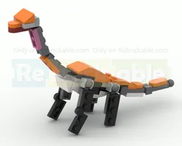 Europasaurus holgeri from 31129 (minifigure scale)