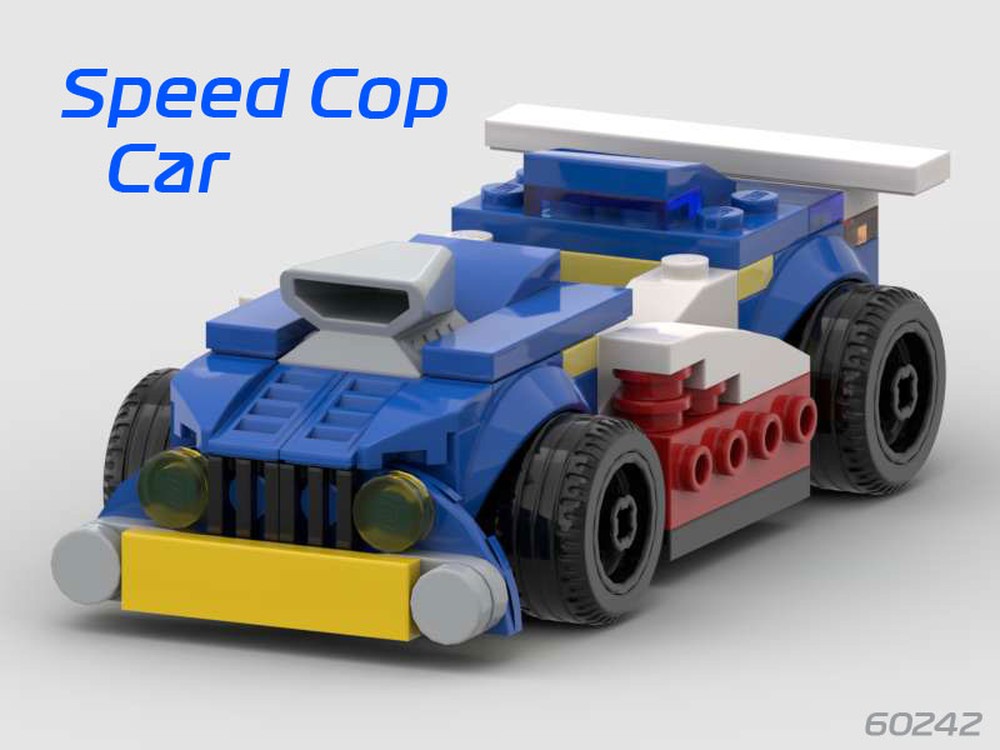 Lego 60242 Speed Cop car