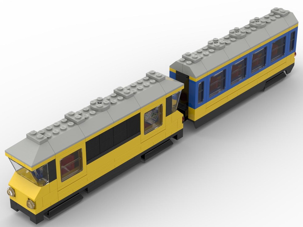 Lego Non-motorized Passenger Monorail