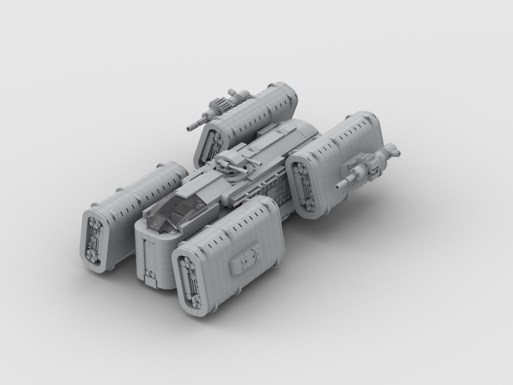 Lego Custom Bounty Hunter Ship "YC7"