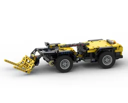 Underground mine wheel loader