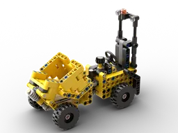 Small articulated dumper