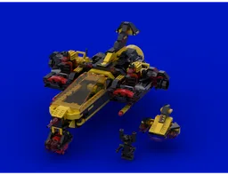 Blacktron Support Fighter