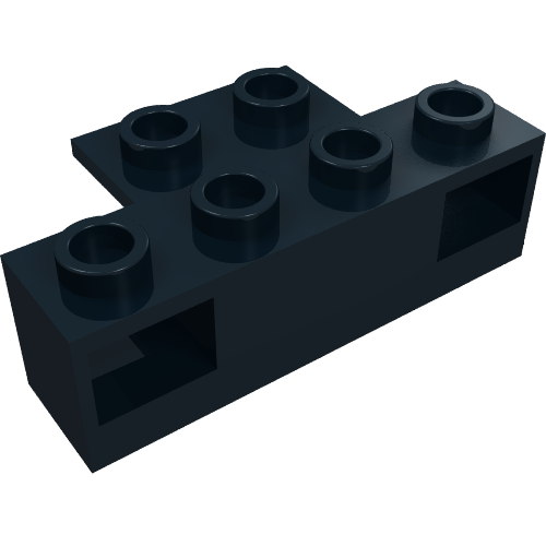 Lego Light Prism Brick, Train, 1 x 4 Holder / Black